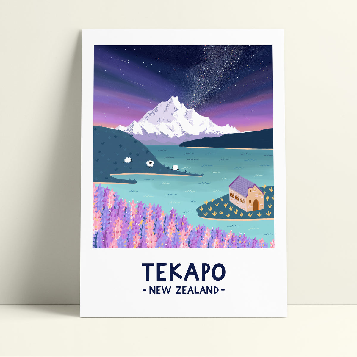 Tekapo in Pastel