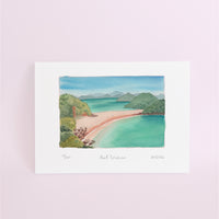 Abel Tasman Watercolour art print