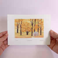 Arrowtown Watercolour art print