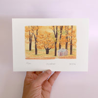 Arrowtown Watercolour art print