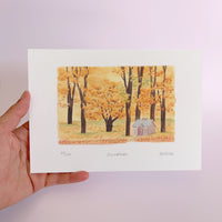 Arrowtown Watercolour art print