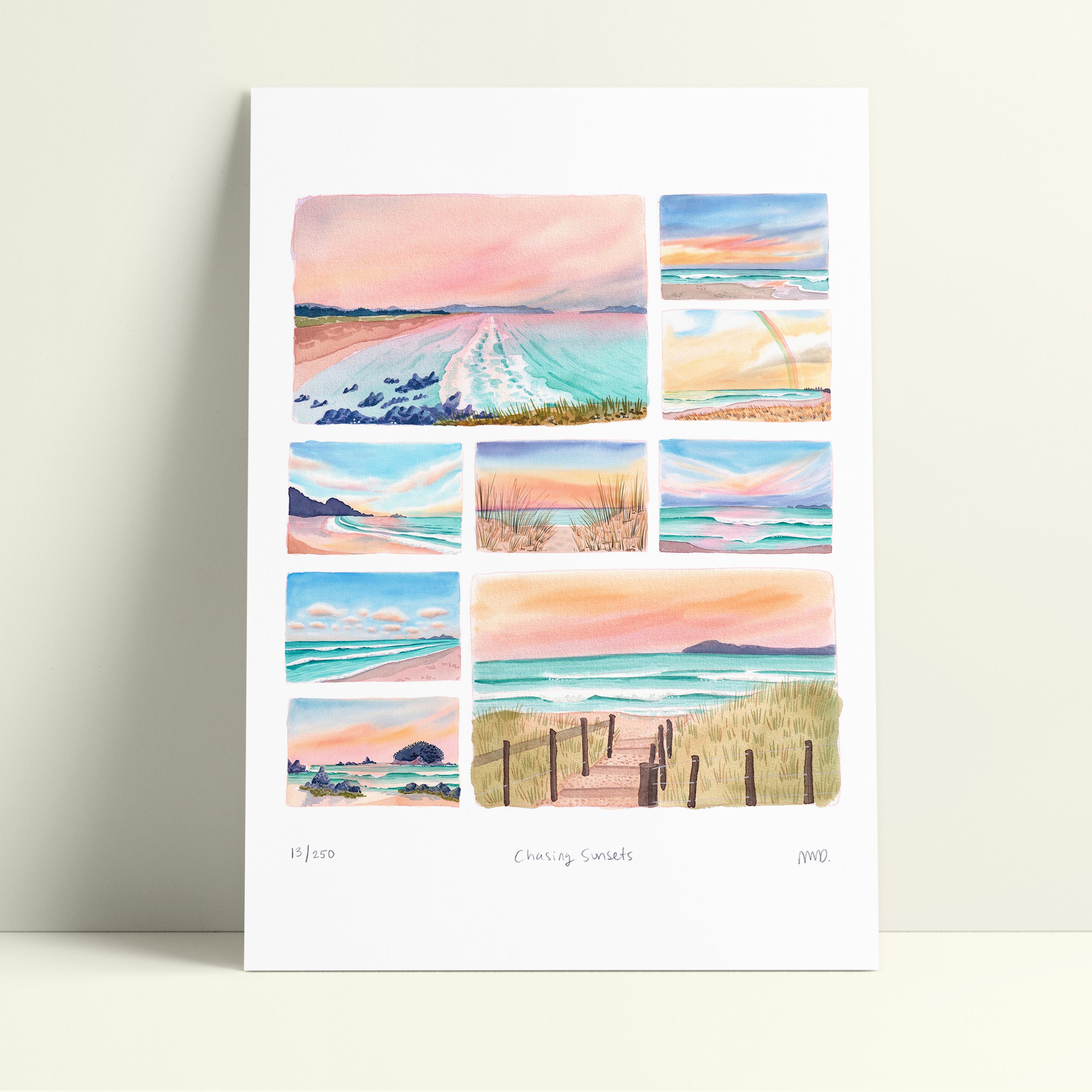 Chasing Sunsets – Drawing the Way