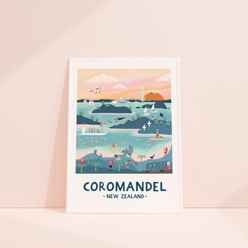 Coromandel in pastel