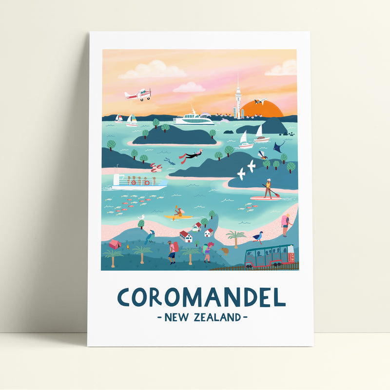 Coromandel in pastel