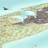 Coromandel map