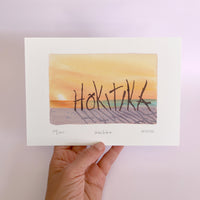 Hokitika Watercolour art print