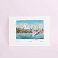 Kaikoura Watercolour art print
