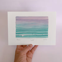 Swell Watercolour art print