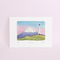 Taranaki Watercolour art print
