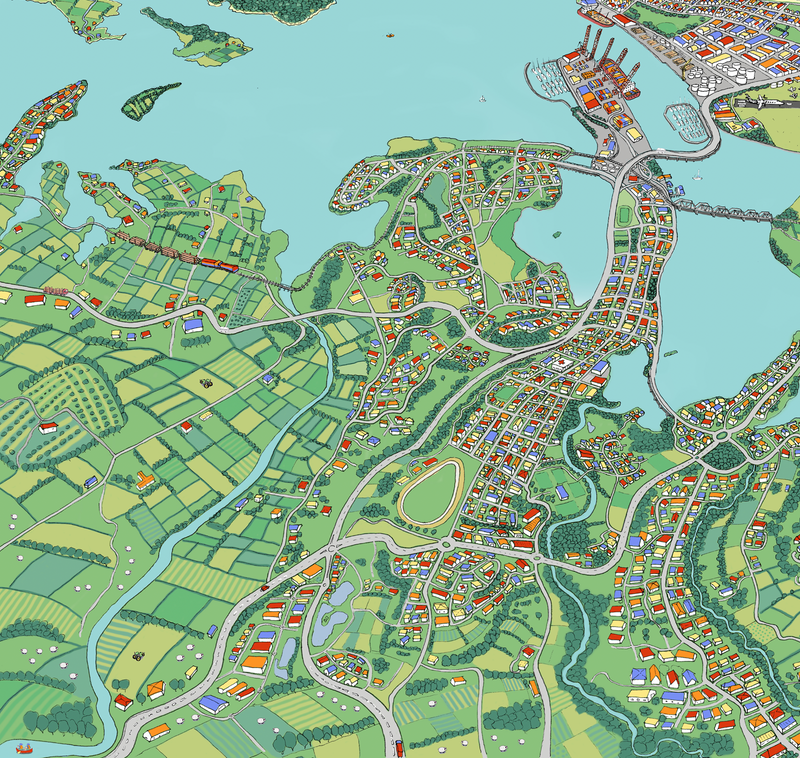 Tauranga map