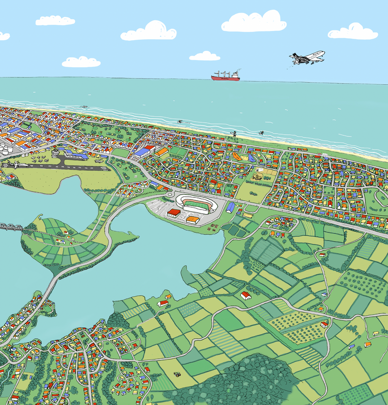 Tauranga map