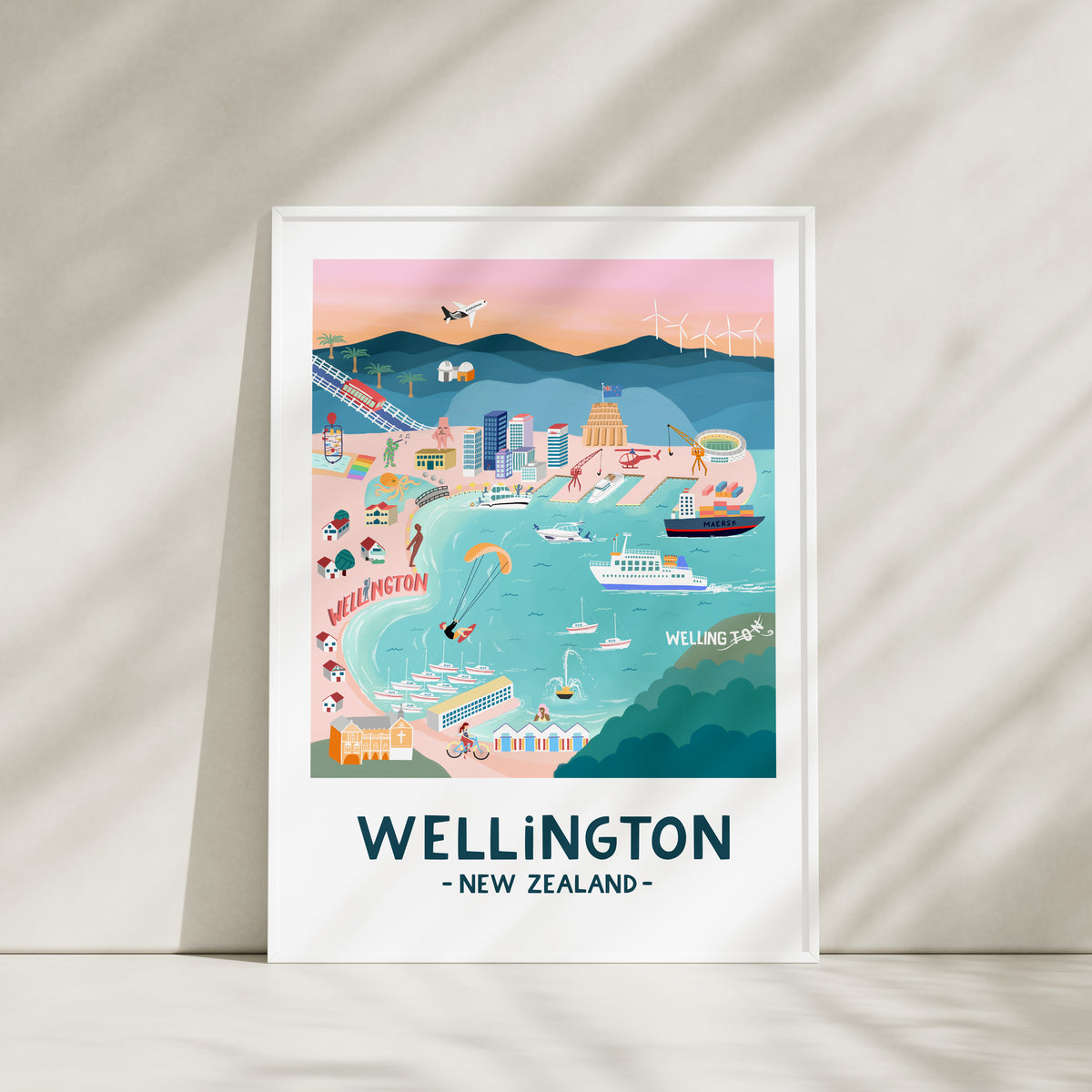 Wellington in Pastel