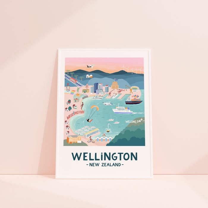 Wellington in Pastel