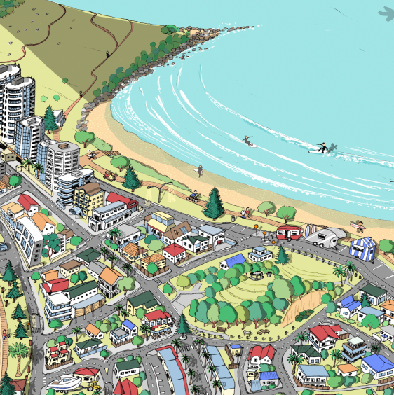 Mount Maunganui map