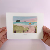 Tay street Watercolour art print